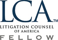 Litigation Counsel of America Fellow badge