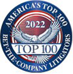 America's Top 100 2022 Top 100 Bet-The-Company Litigators