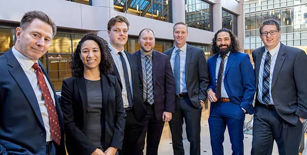 The legal team at Madigan, Dahl & Harlan, P.A.