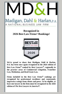 Recognized in 2026 Best Law Firms Rankings!